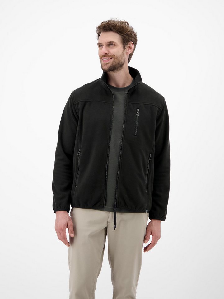 LERROS Sweatjacke Polarfleece-Jacke mit Reißverschluss von LERROS