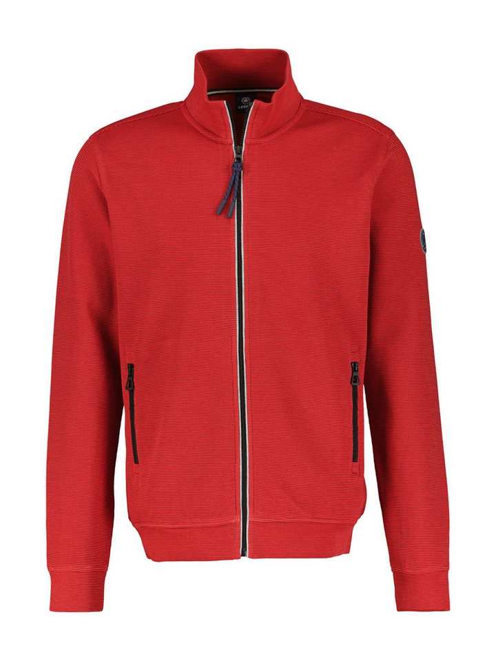 LERROS Sweatjacke mit Stehkragen von LERROS