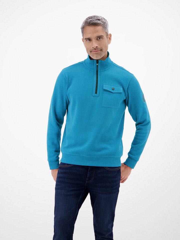 LERROS Sweatshirt LERROS Herren Troyer, stylisch-legér LERROS Sweatshirt LERROS Herren Troyer, stylisch-legér von LERROS