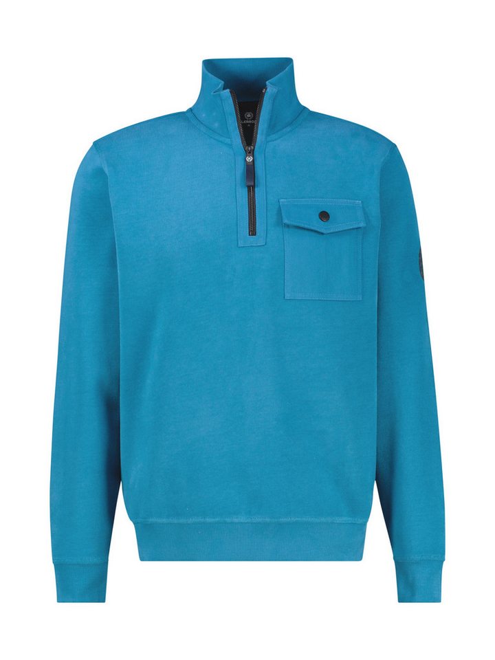 LERROS Sweatshirt LERROS Herren Troyer in Großen Größen von LERROS