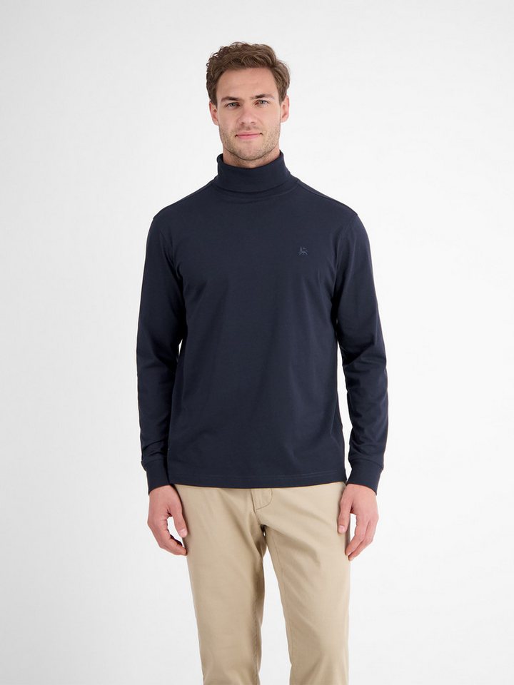 LERROS Sweatshirt LERROS Rollkragenshirt aus weicher Baumwolle von LERROS