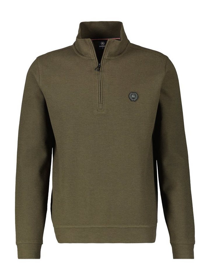 LERROS Sweatshirt LERROS Sweat-Troyer, Structure von LERROS