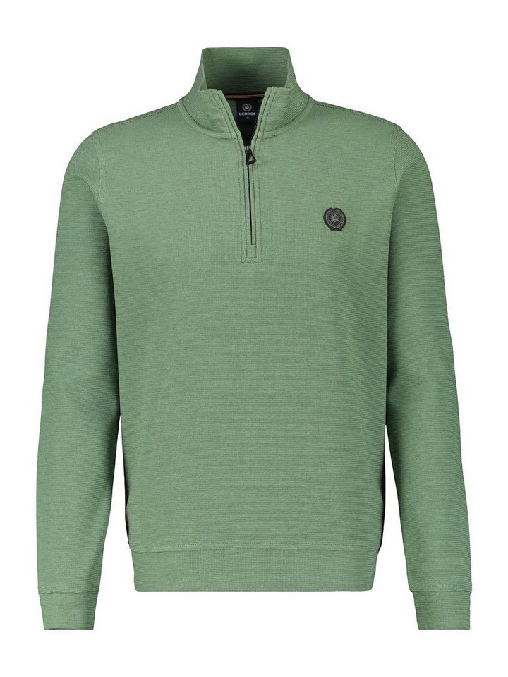 LERROS Sweatshirt LERROS Sweat-Troyer in Strukturqualität von LERROS