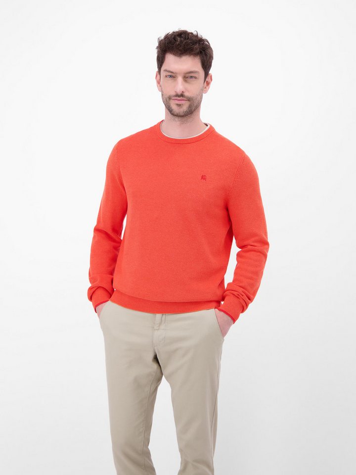 LERROS Sweatshirt LERROS Sweatshirt in sportiver 2-Tone-Optik von LERROS