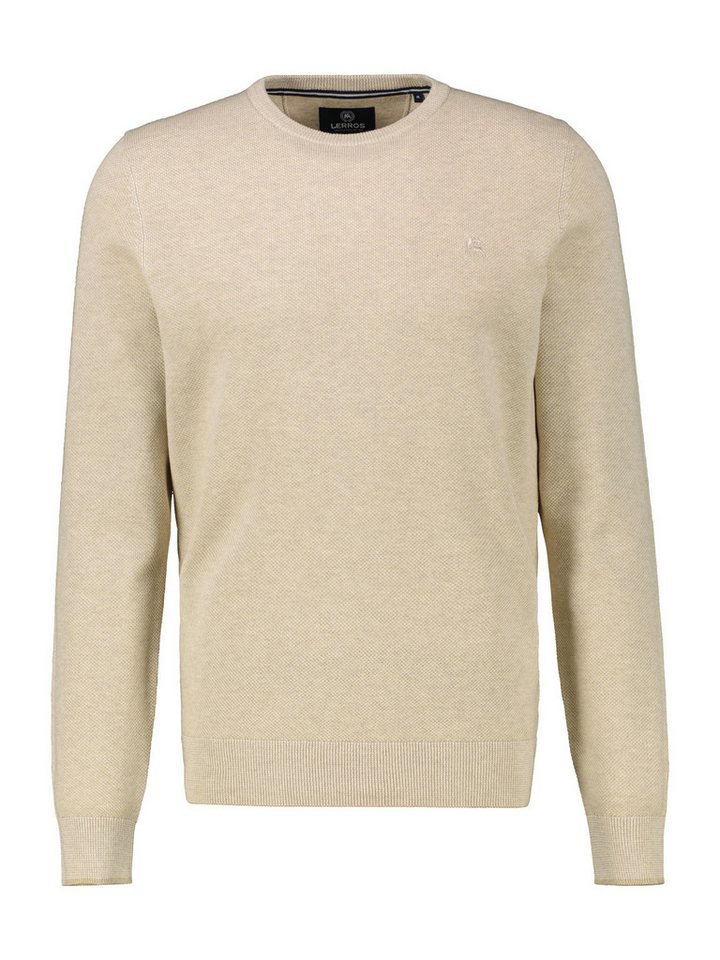 LERROS Sweatshirt LERROS Sweatshirt in sportlicher 2-Tone-Optik von LERROS