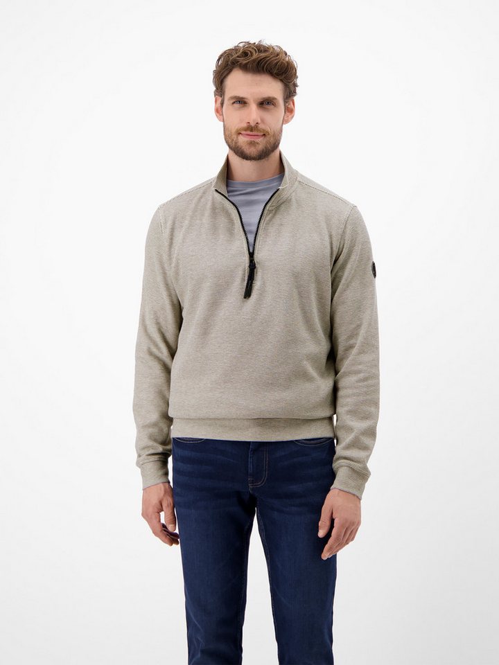 LERROS Sweatshirt LERROS Unifarbener Sweattroyer für Herren LERROS Sweatshirt LERROS Unifarbener Sweattroyer für Herren von LERROS