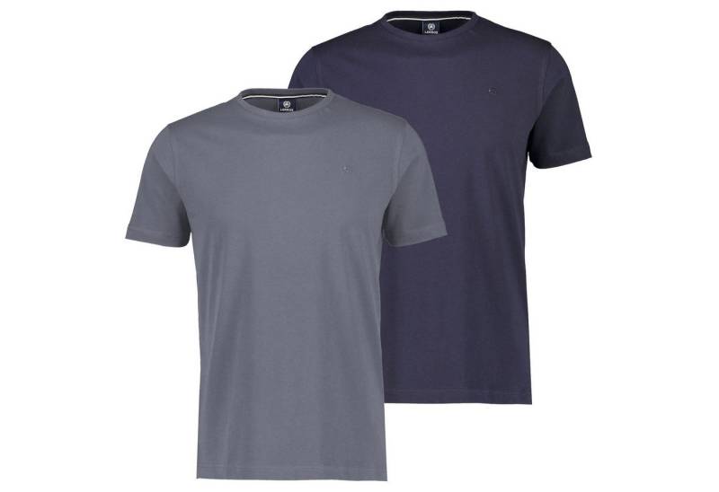 LERROS T-Shirt Basic in hochwertiger Qualität mit Logo Stickerei von LERROS