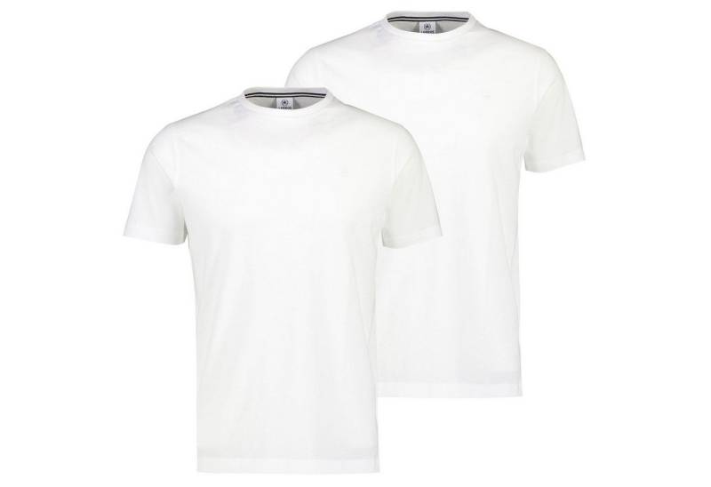 LERROS T-Shirt Basic in hochwertiger Qualität mit Logo Stickerei von LERROS