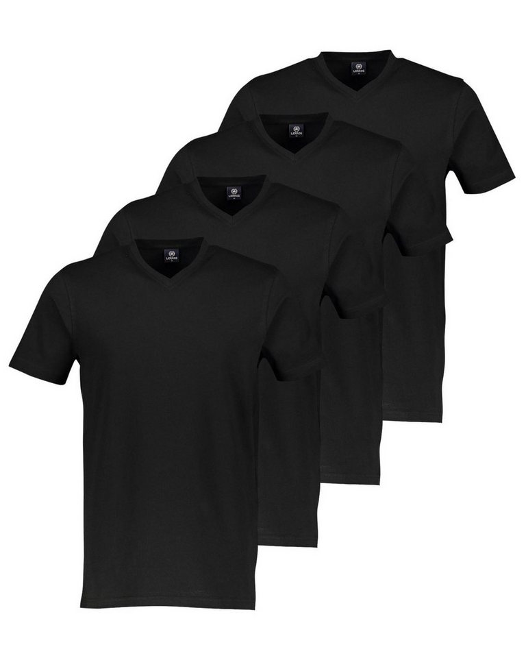 LERROS T-Shirt Basic in klassischer Optik im 4er Pack von LERROS