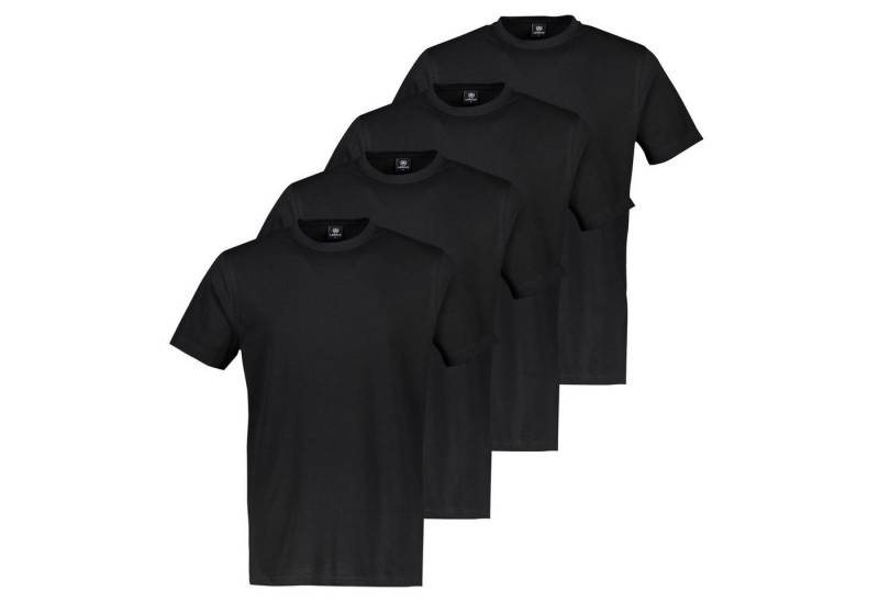 LERROS T-Shirt Basic in klassischer Optik im 4er Pack von LERROS