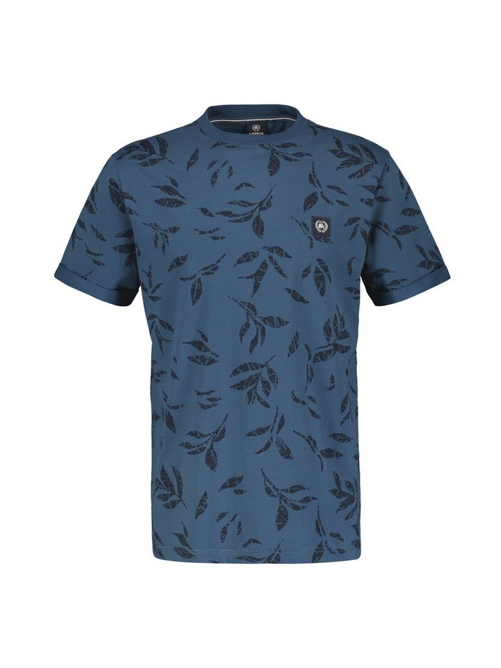 LERROS T-Shirt LERROS Herren T-Shirt mit floralem Print von LERROS