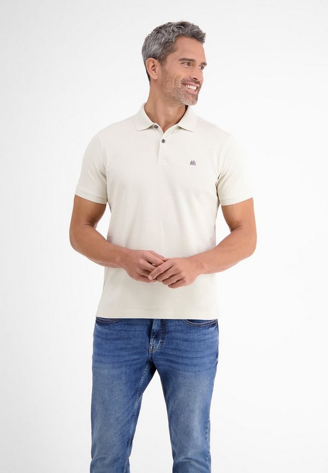 LERROS T-Shirt LERROS Piqué-Poloshirt, unifarben von LERROS