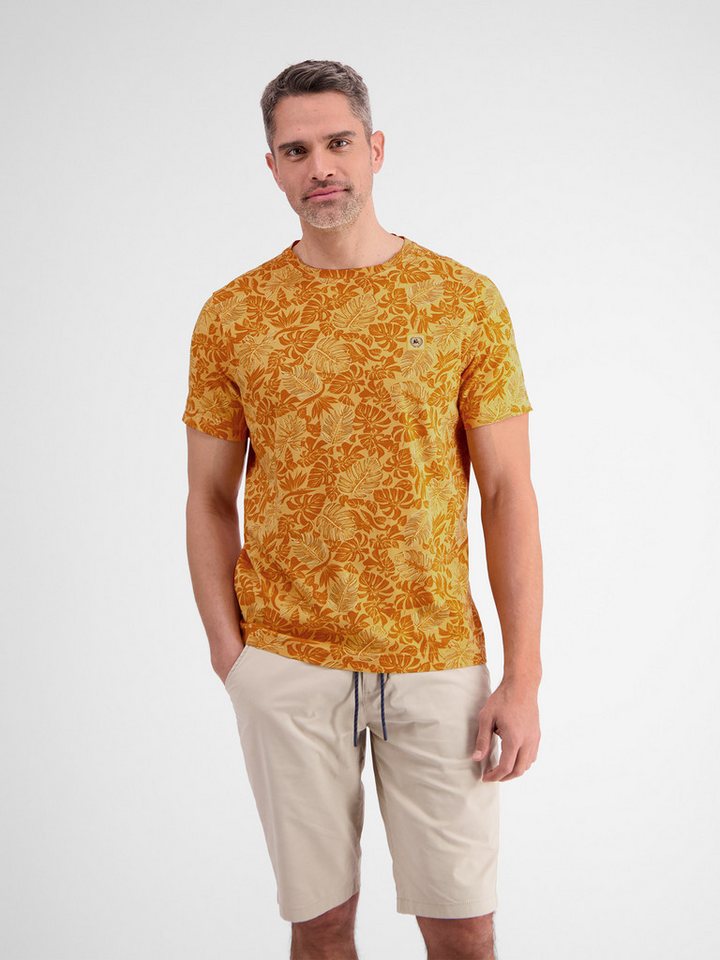 LERROS T-Shirt LERROS T-Shirt für Herren mit floralem Print von LERROS