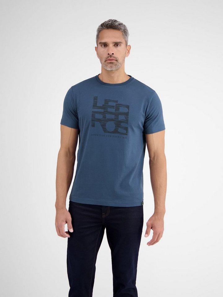 LERROS T-Shirt LERROS T-Shirt mit LERROS Print von LERROS