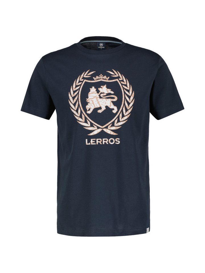 LERROS T-Shirt LERROS T-Shirt mit Logoprint von LERROS