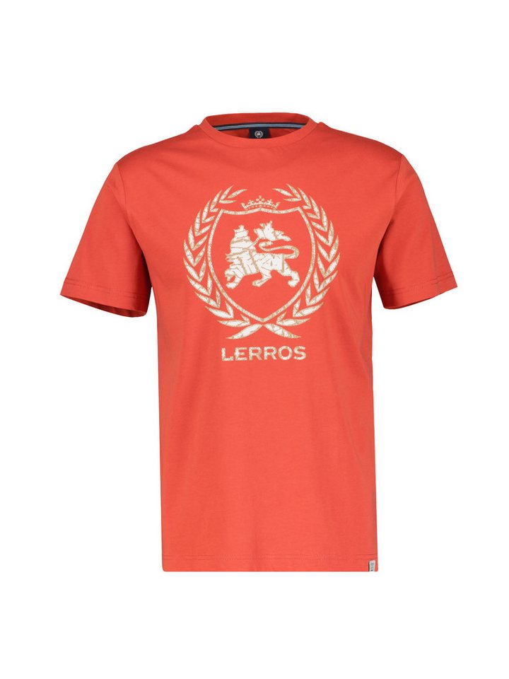 LERROS T-Shirt LERROS T-Shirt mit Logoprint von LERROS