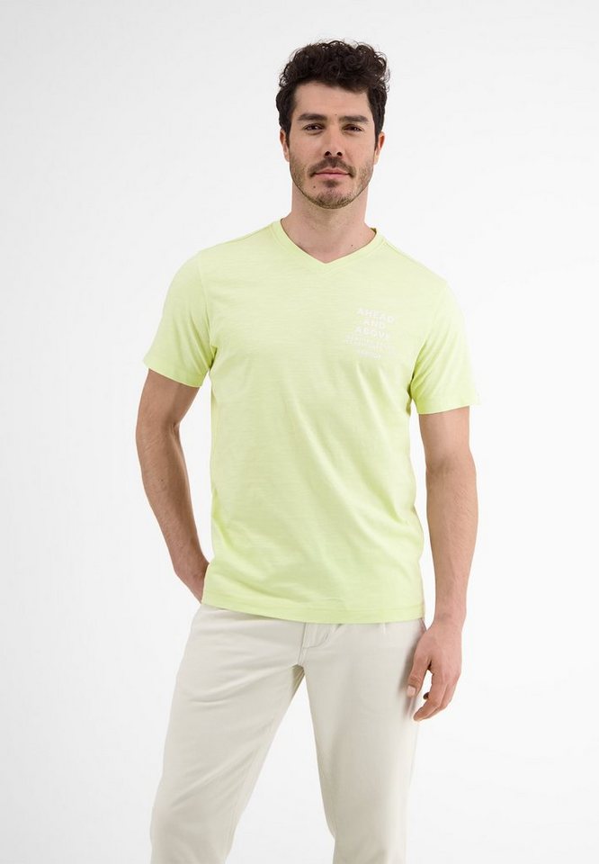 LERROS T-Shirt LERROS V-Neck-Shirt *Ahead & Above* von LERROS