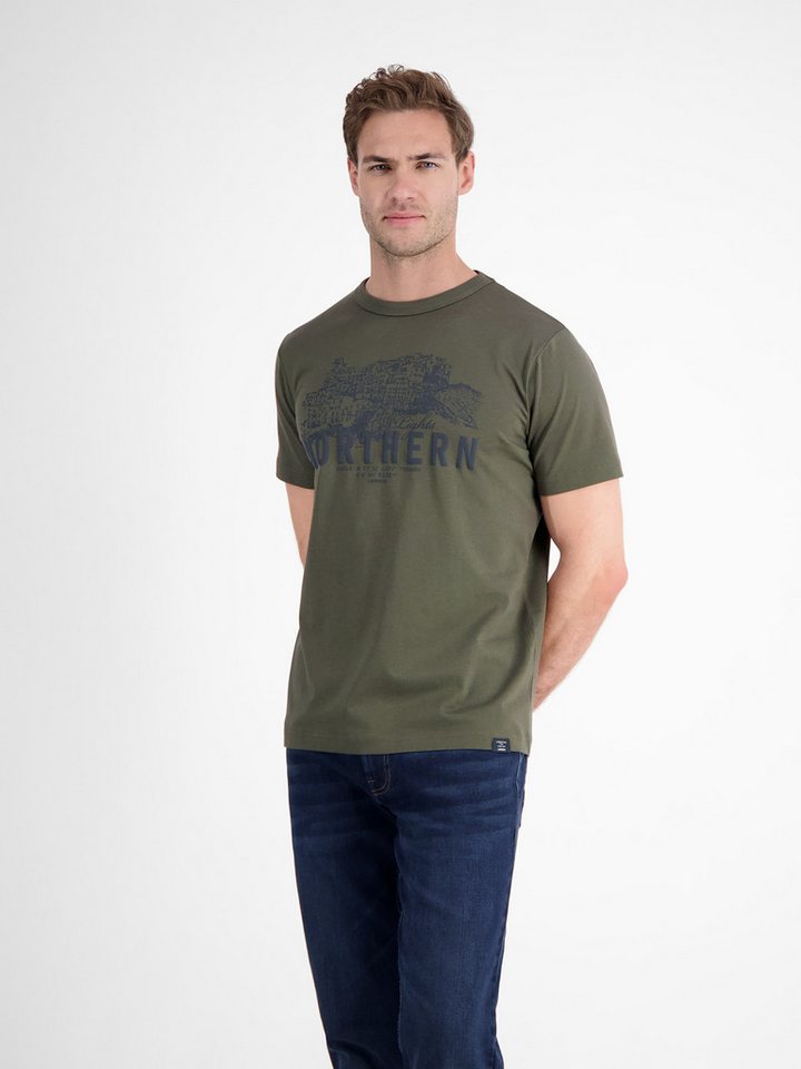 LERROS T-Shirt mit Front-Print von LERROS