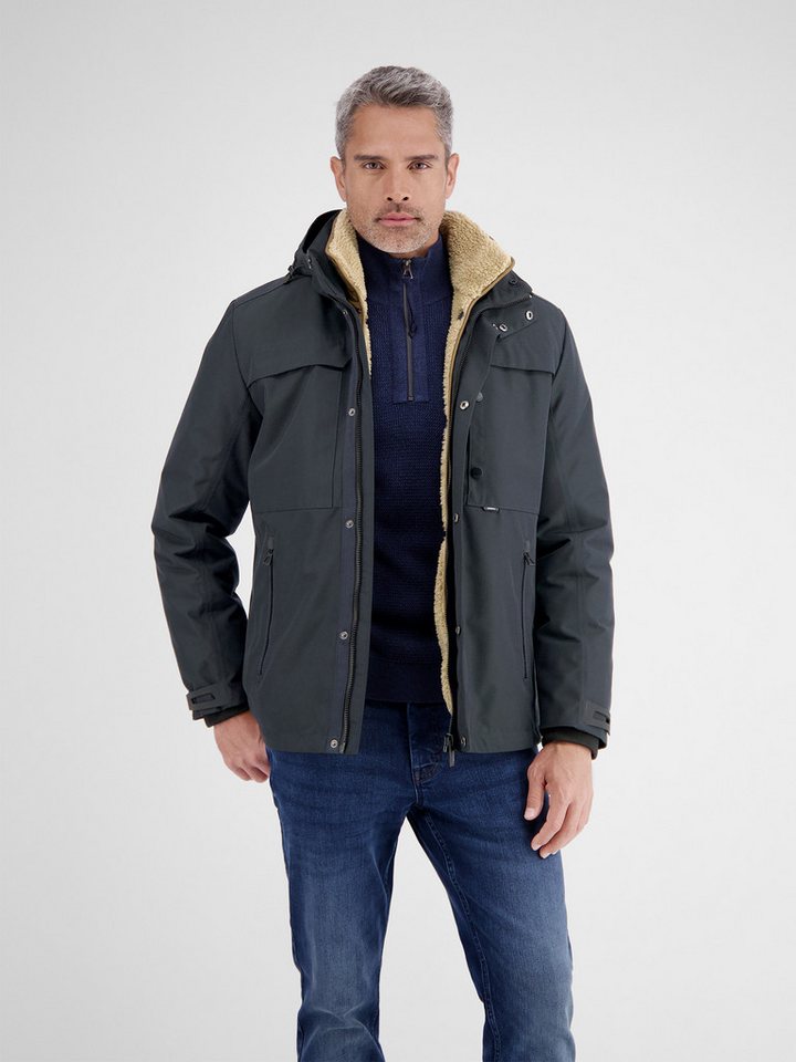 LERROS Winterjacke LERROS Herren Winterjacke mit herausnehmbarer Innenjacke Wasser- und windabweisend, atmungsaktiv von LERROS