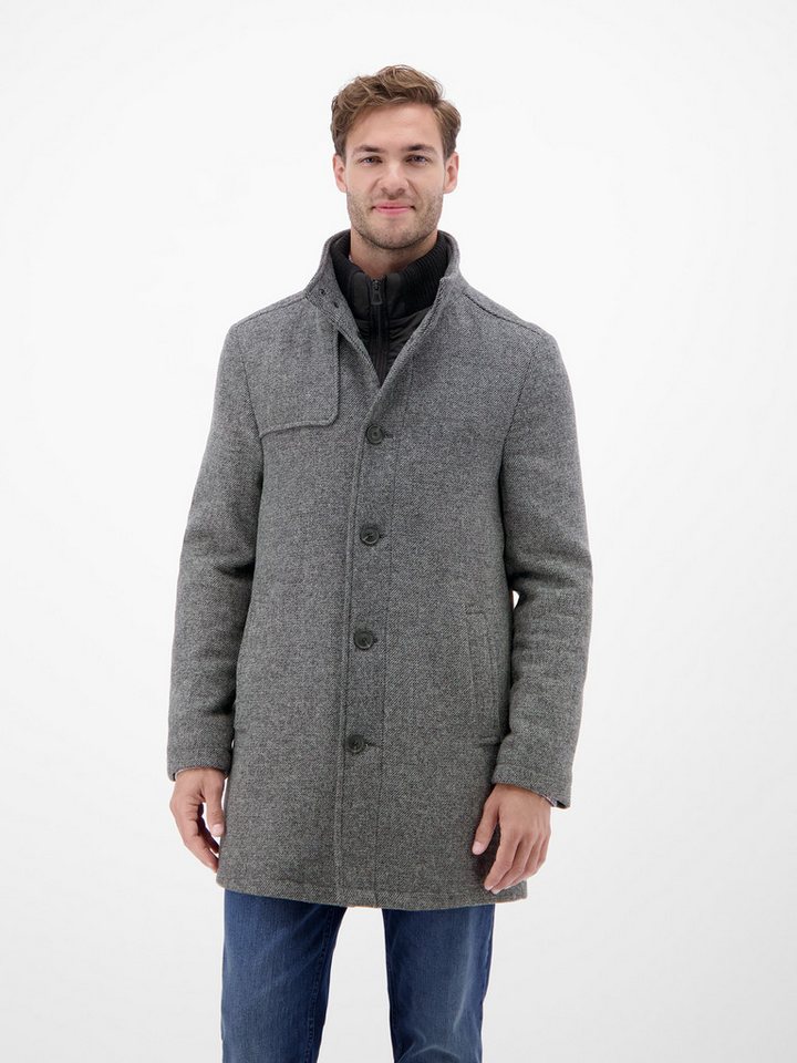 LERROS Wollmantel LERROS Herren-Wollmantel mit herausnehmbaren Westeneinsatz von LERROS