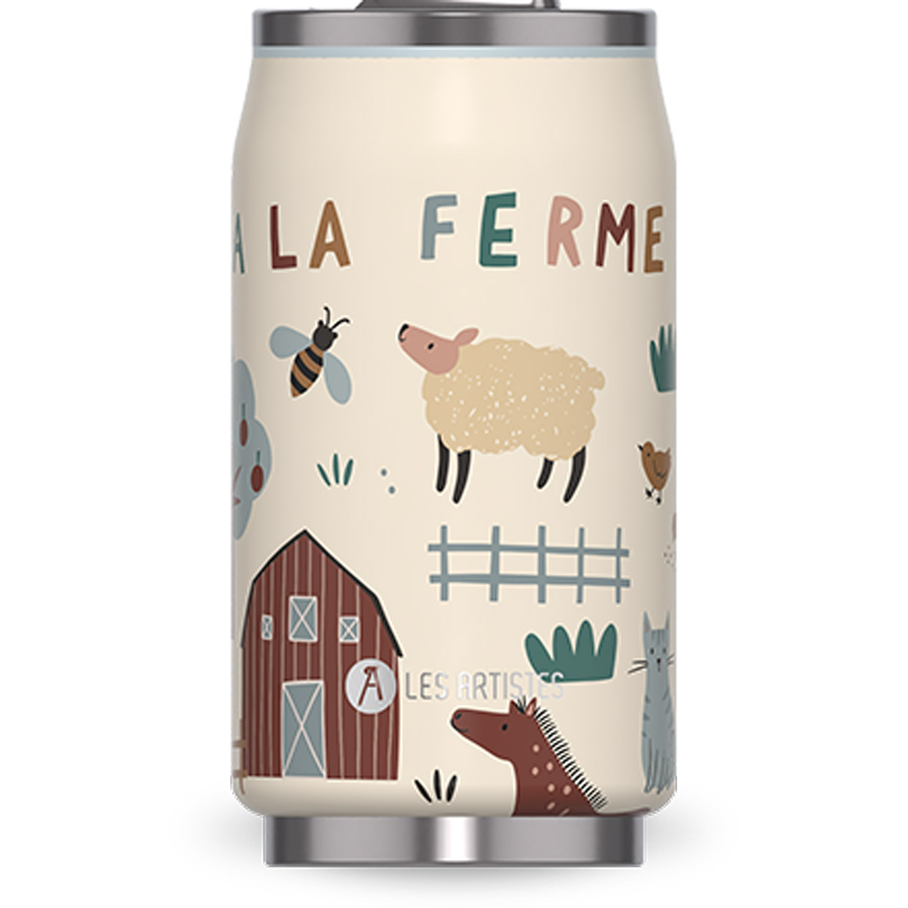 LES ARTISTES Isolierflasche Pull Can'it von LES ARTISTES