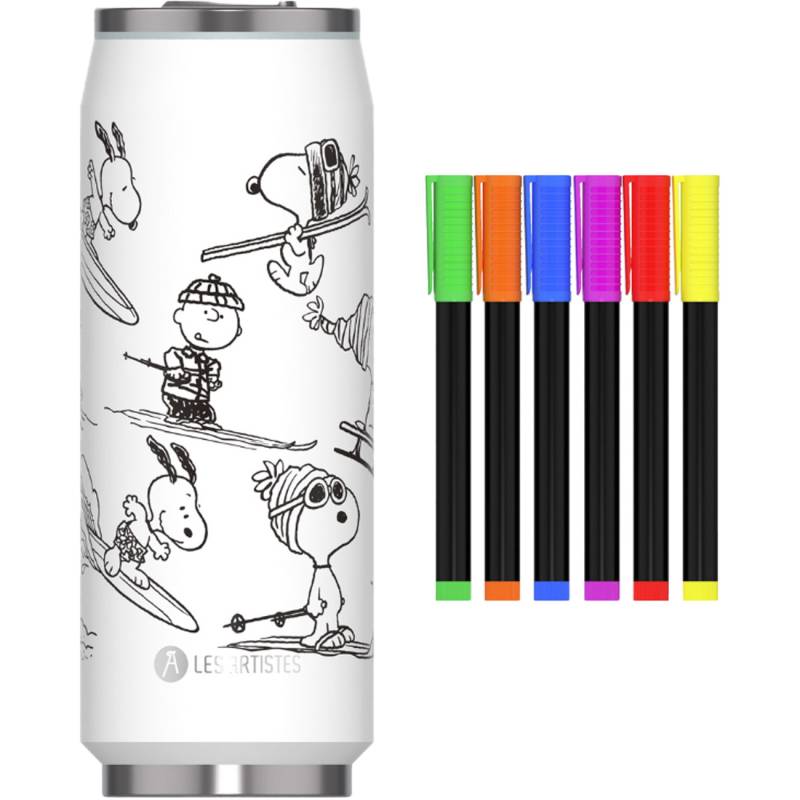 LES ARTISTES Isolierflasche Set de Canette Isotherme von LES ARTISTES