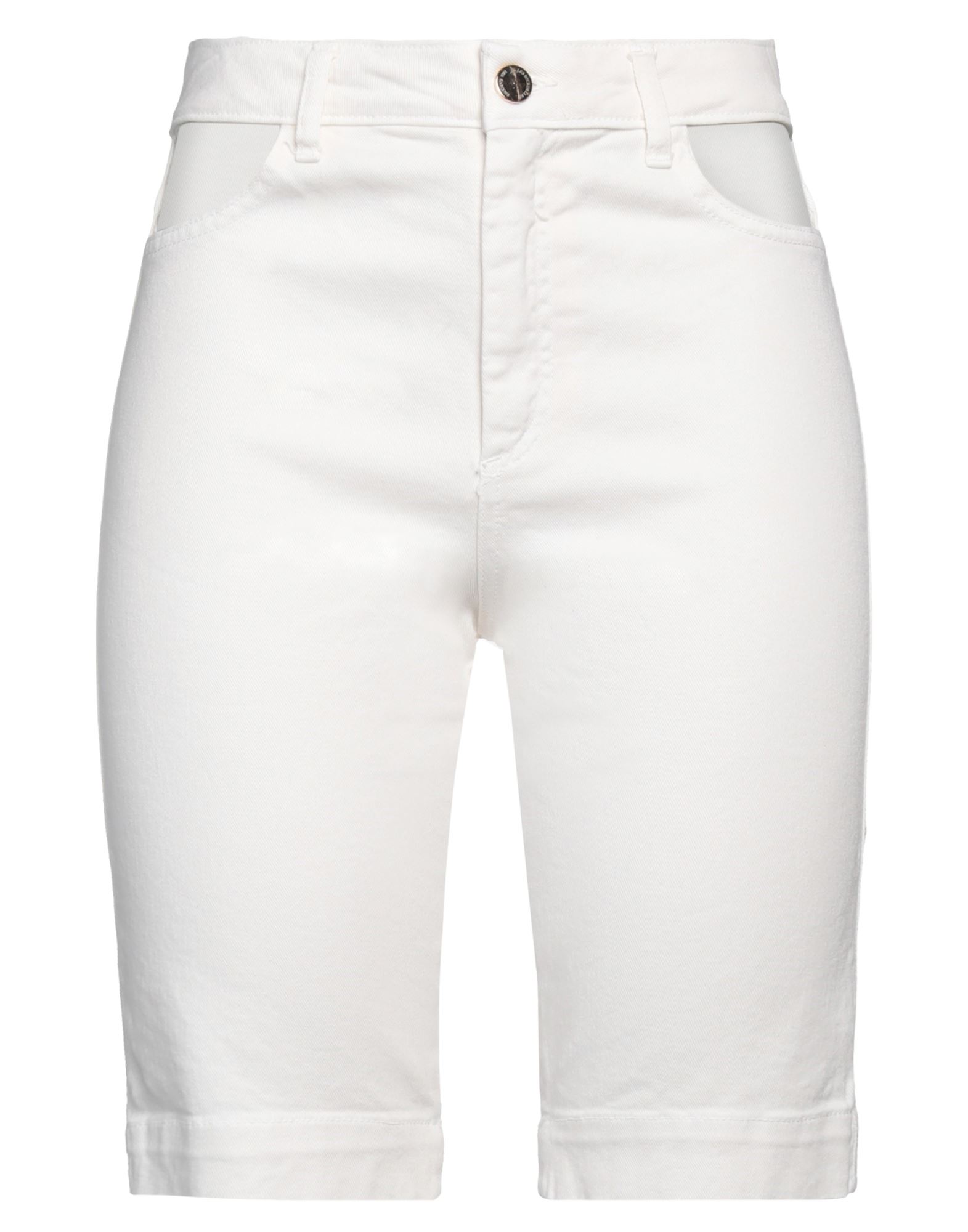 LES BOURDELLES DES GARÇONS Jeansshorts Damen Off white von LES BOURDELLES DES GARÇONS