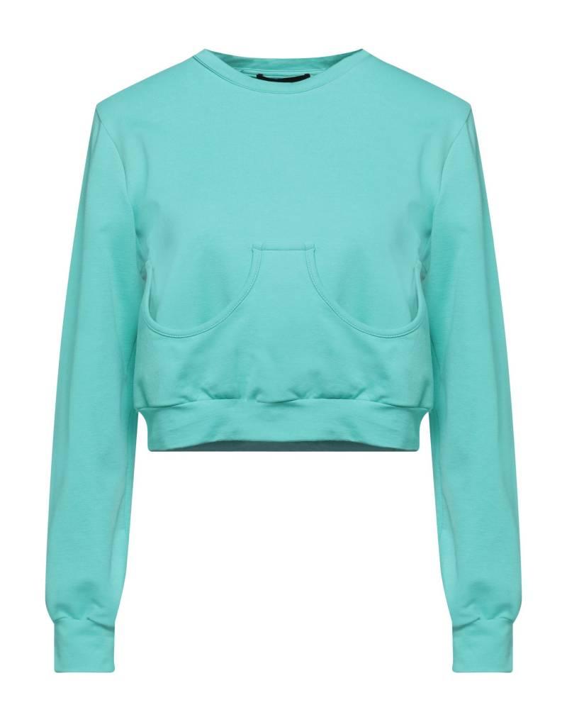 LES BOURDELLES DES GARÇONS Sweatshirt Damen Tūrkis von LES BOURDELLES DES GARÇONS