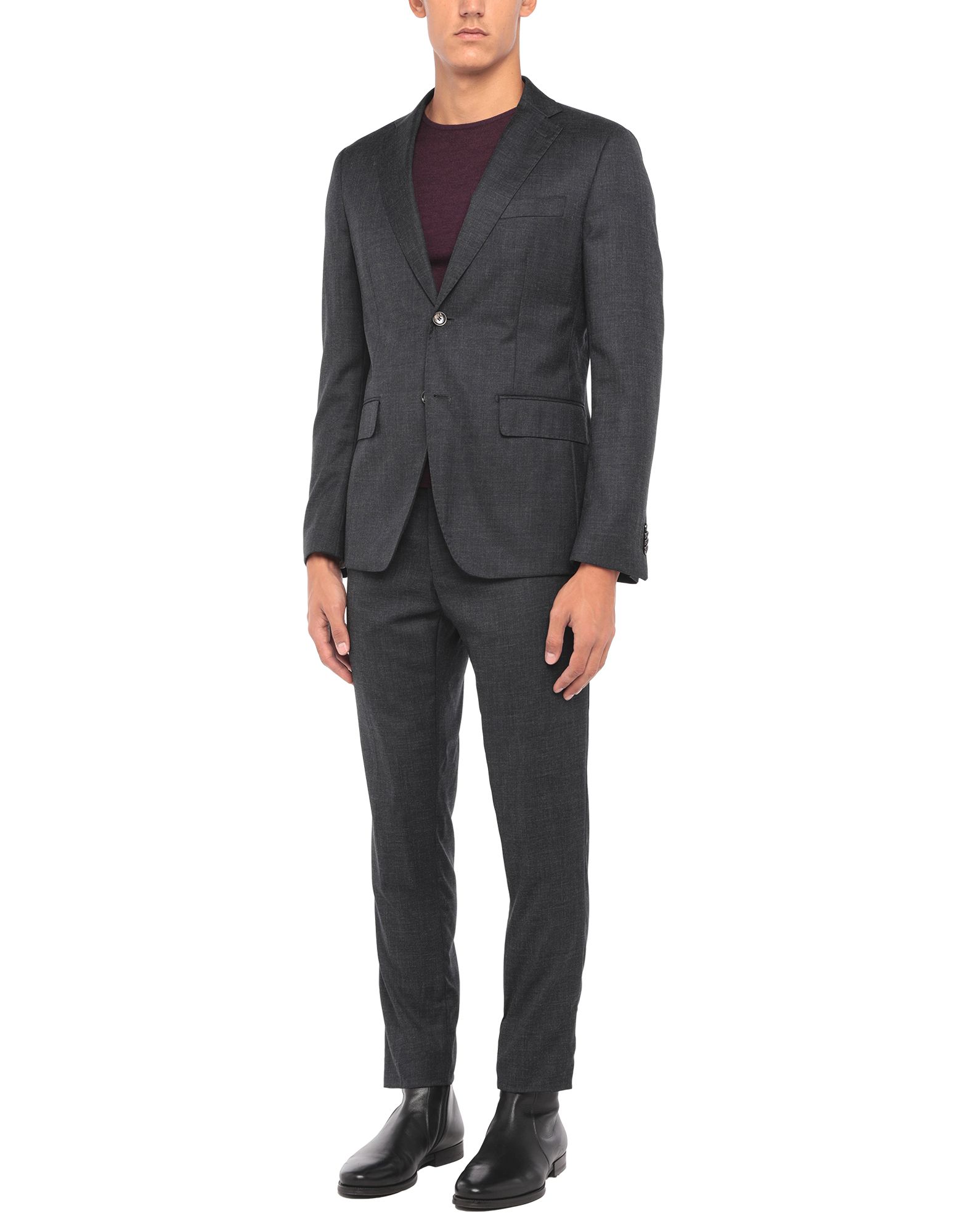 LES COPAINS Anzug Herren Braungrau von LES COPAINS