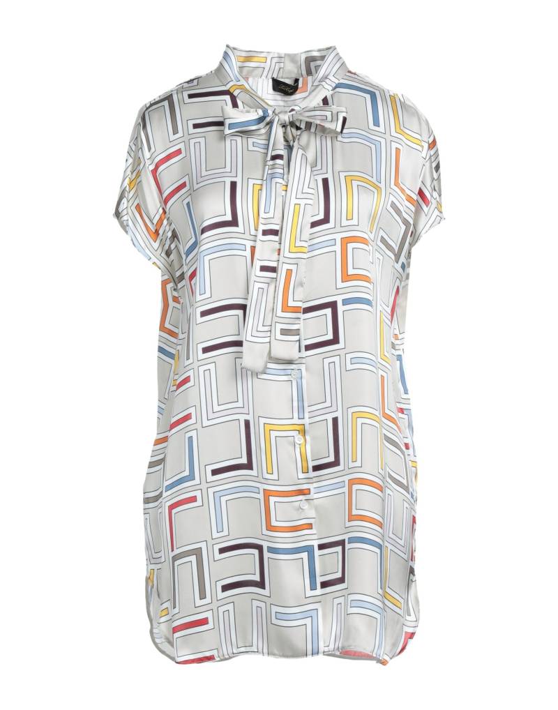 LES COPAINS Hemd Damen Hellgrau von LES COPAINS