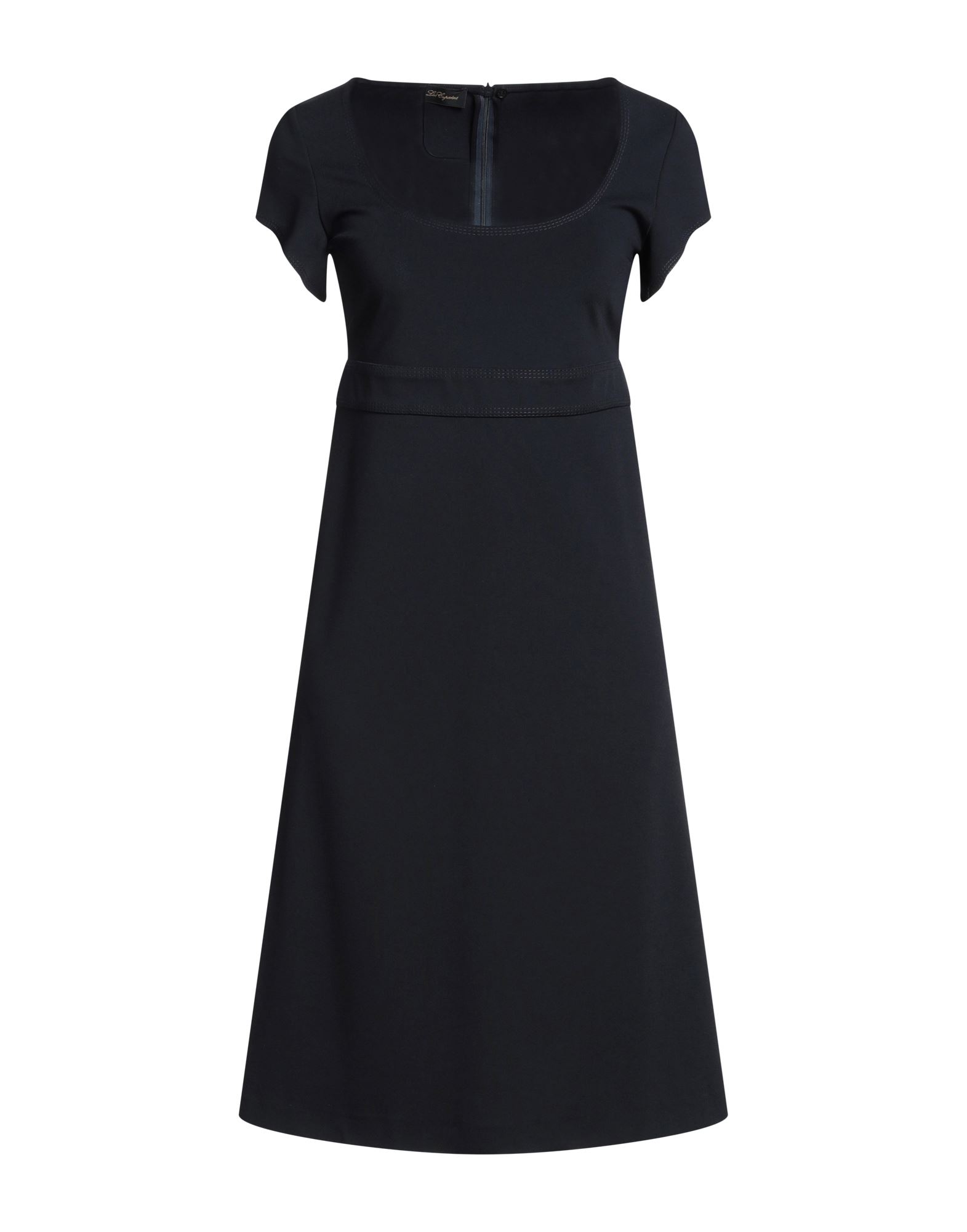 LES COPAINS Midi-kleid Damen Schwarz von LES COPAINS