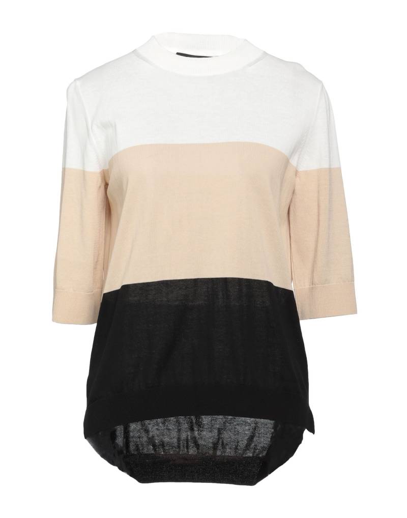 LES COPAINS Pullover Damen Weiß von LES COPAINS