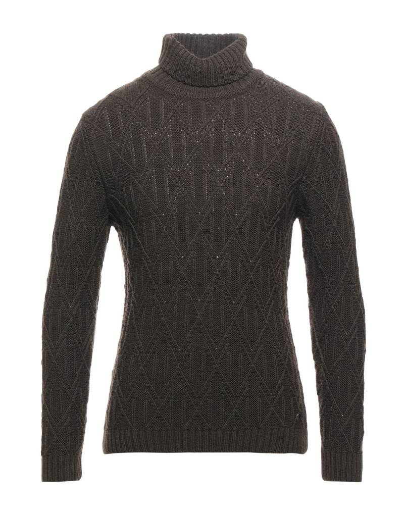 LES COPAINS Rollkragenpullover Herren Militärgrün von LES COPAINS