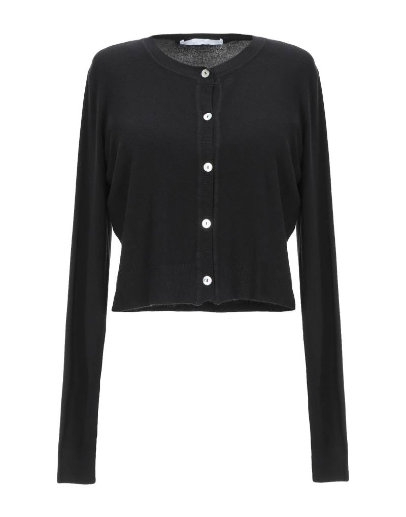 LES COPAINS Strickjacke Damen Schwarz von LES COPAINS