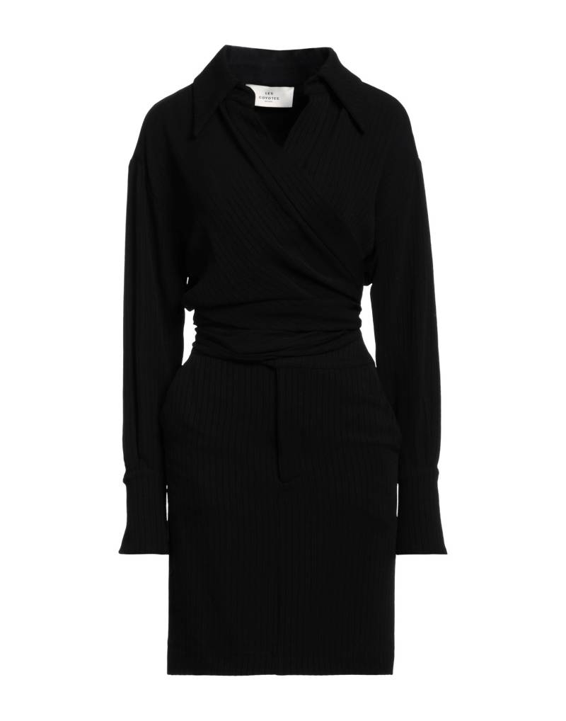 LES COYOTES DE PARIS Mini-kleid Damen Schwarz von LES COYOTES DE PARIS