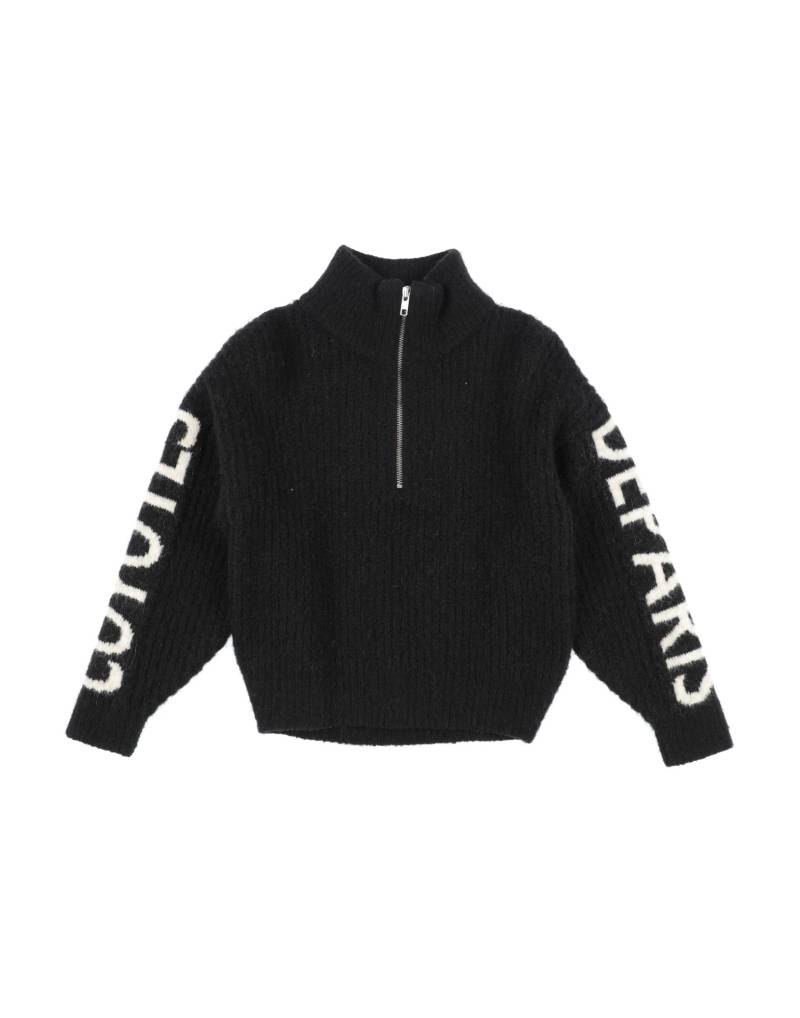 LES COYOTES DE PARIS Rollkragenpullover Kinder Schwarz von LES COYOTES DE PARIS