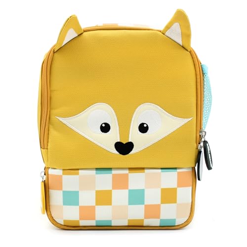 LES DÉGLINGOS Kühlrucksack Cyranos Le Fuchs, Unisex, Kinder, Senf, Einheitsgröße von LES DÉGLINGOS