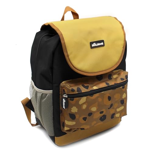 LES DÉGLINGOS Unisex Kinder Sac Rolltop Tigre Rucksack mit Klappe, Kasonnade von LES DÉGLINGOS