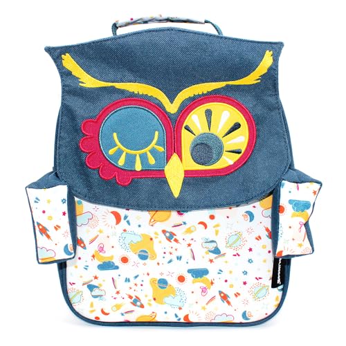 Les Déglingos Unisex Kinder Astros Kleiner Rucksack, blau Les Déglingos Unisex Kinder Astros Kleiner Rucksack, blau von LES DÉGLINGOS