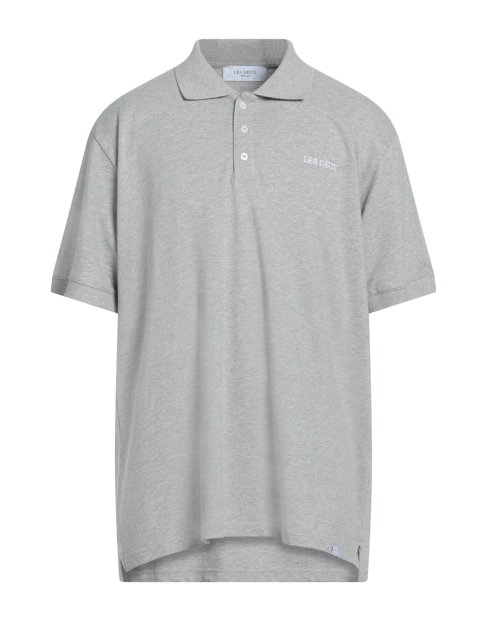 LES DEUX Poloshirt Herren Hellgrau von LES DEUX
