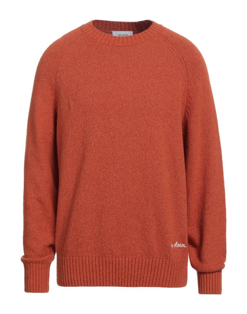 LES DEUX Pullover Herren Rostrot von LES DEUX