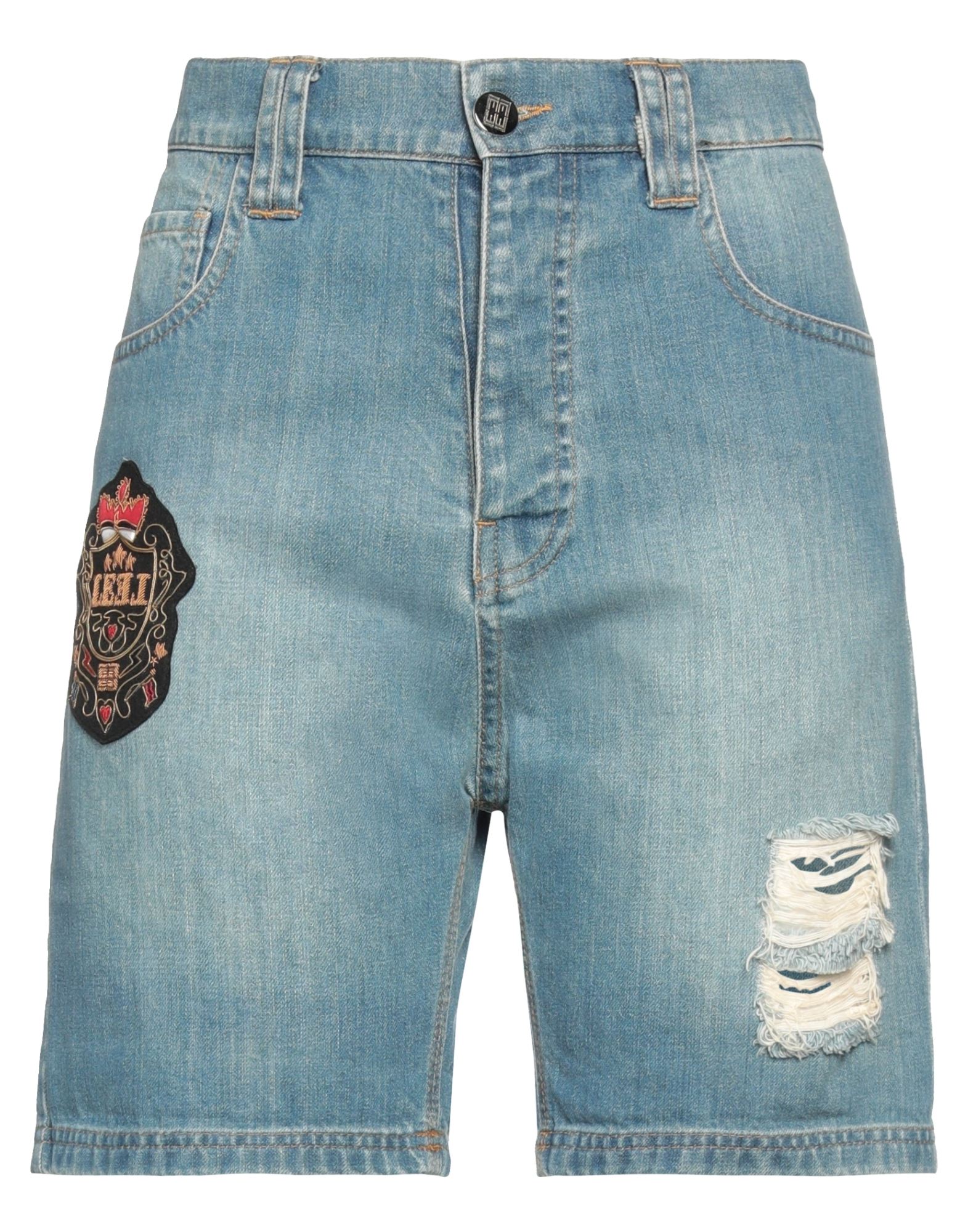 LES ÉCLAIRES Jeansshorts Damen Blau von LES ÉCLAIRES