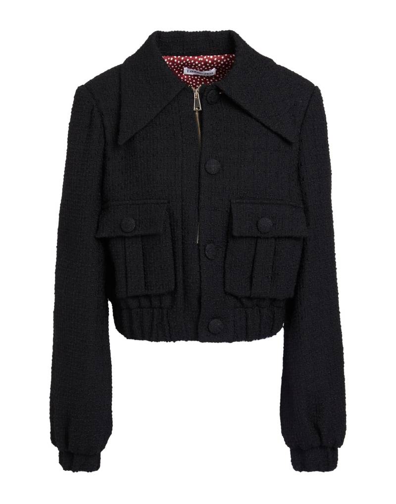 LES FILLES D'EVA Jacke & Anorak Damen Schwarz von LES FILLES D'EVA