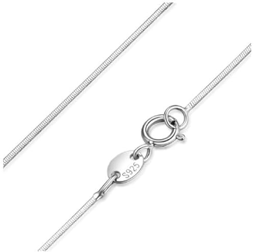 Les Folies Schlangenkette, 45 cm, Dicke 0,65 mm, aus 925er Silber Les Folies Schlangenkette, 45 cm, Dicke 0,65 mm, aus 925er Silber von LES FOLIES DI PAOLA GRIECO