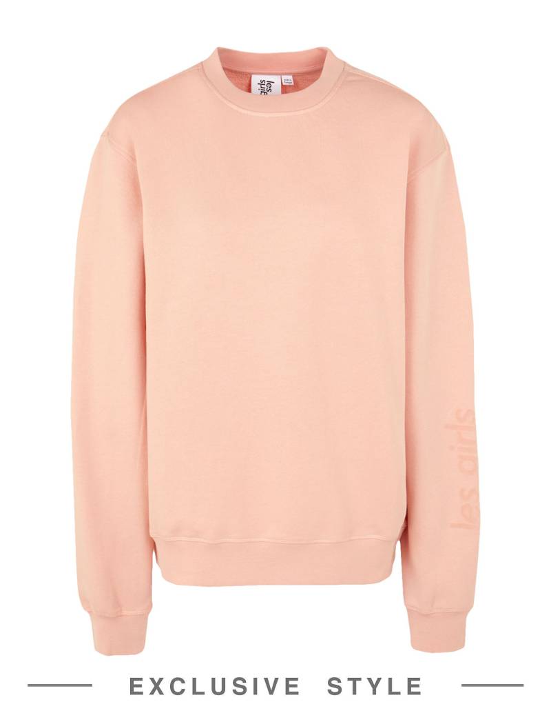 LES GIRLS LES BOYS x YOOX Sweatshirt Damen Rosa von LES GIRLS LES BOYS x YOOX