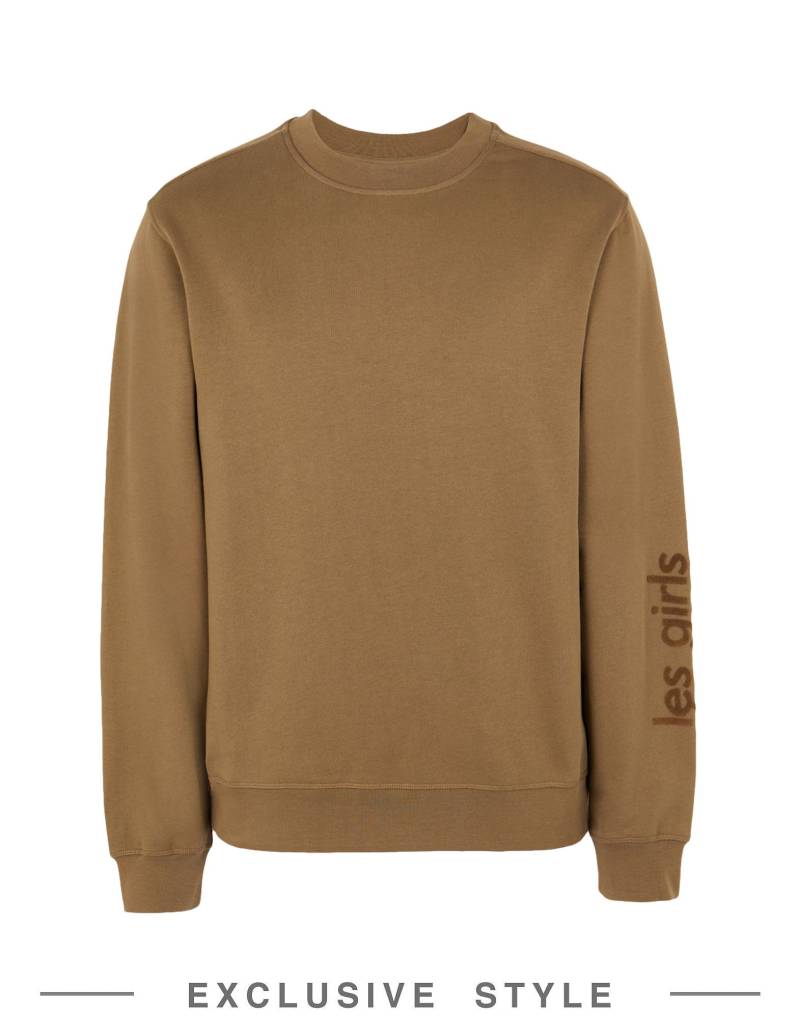 LES GIRLS LES BOYS x YOOX Sweatshirt Herren Militärgrün von LES GIRLS LES BOYS x YOOX