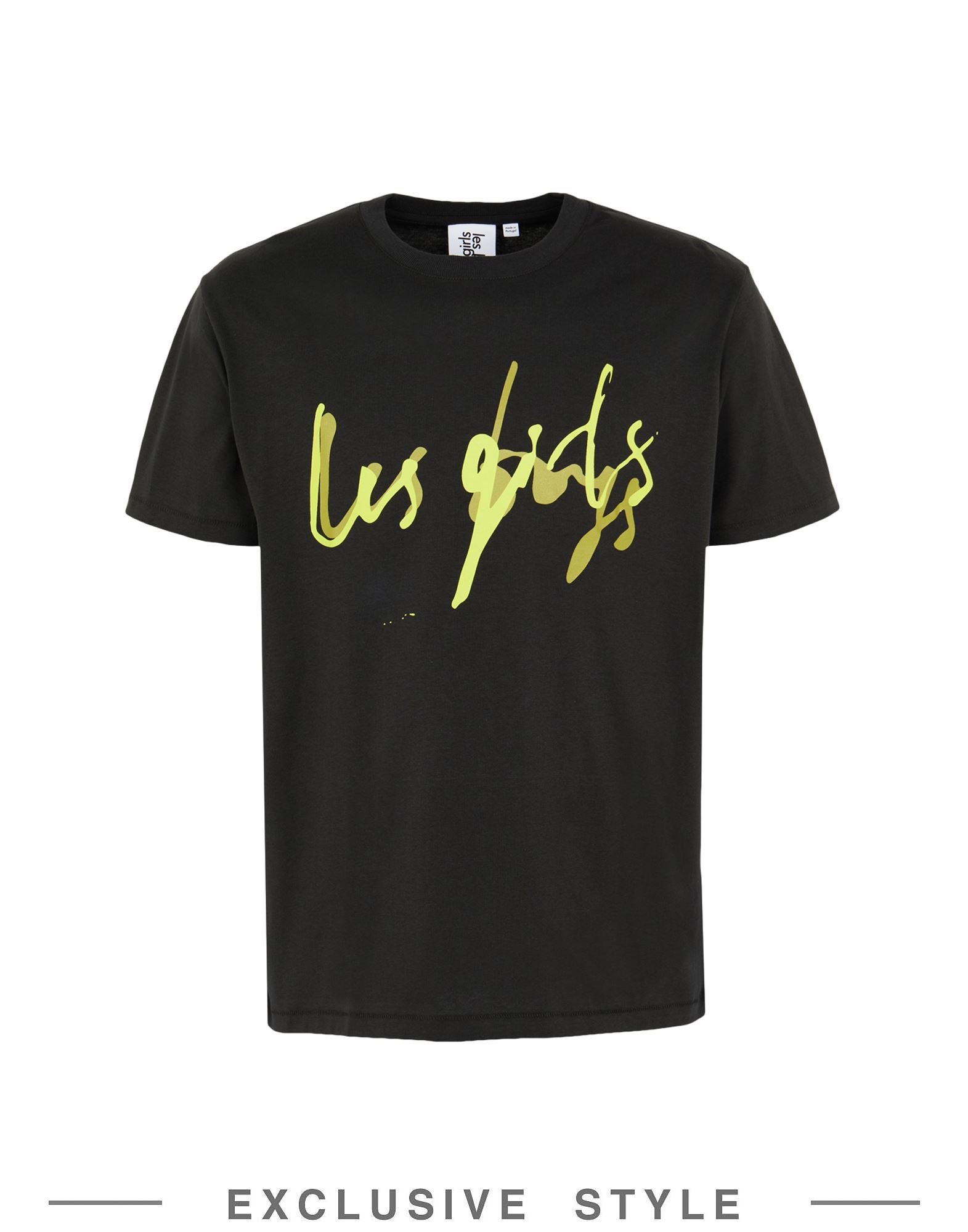 LES GIRLS LES BOYS x YOOX T-shirts Herren Granitgrau von LES GIRLS LES BOYS x YOOX