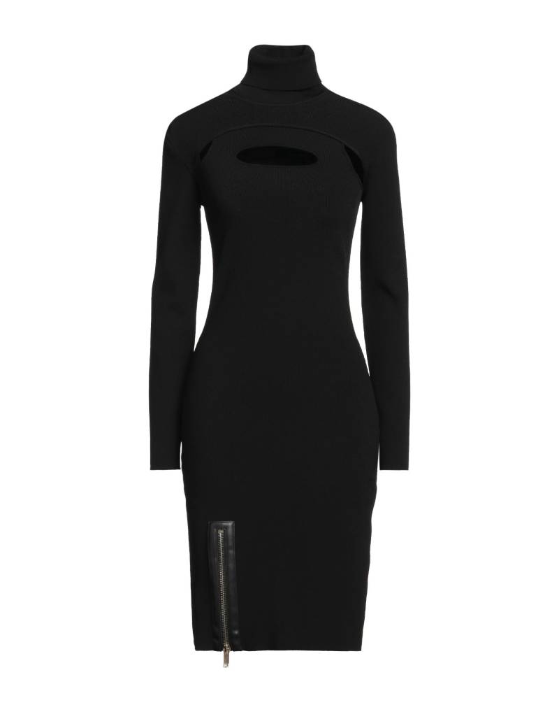 LES HOMMES - FEMME Midi-kleid Damen Schwarz von LES HOMMES - FEMME