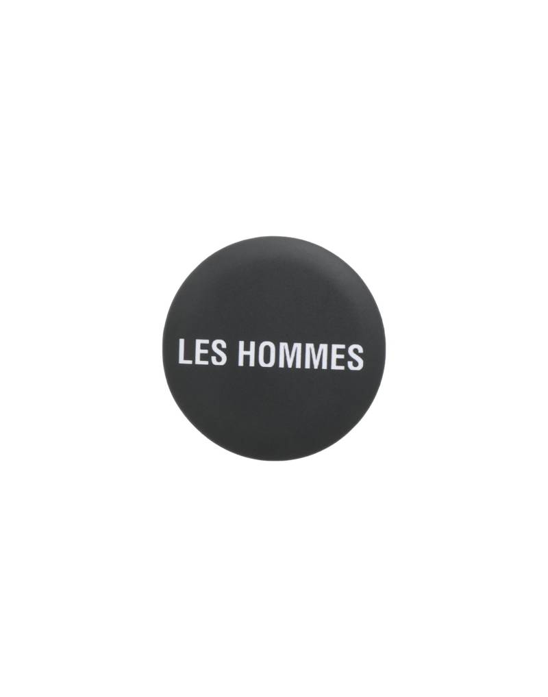 LES HOMMES Brosche Herren Schwarz von LES HOMMES
