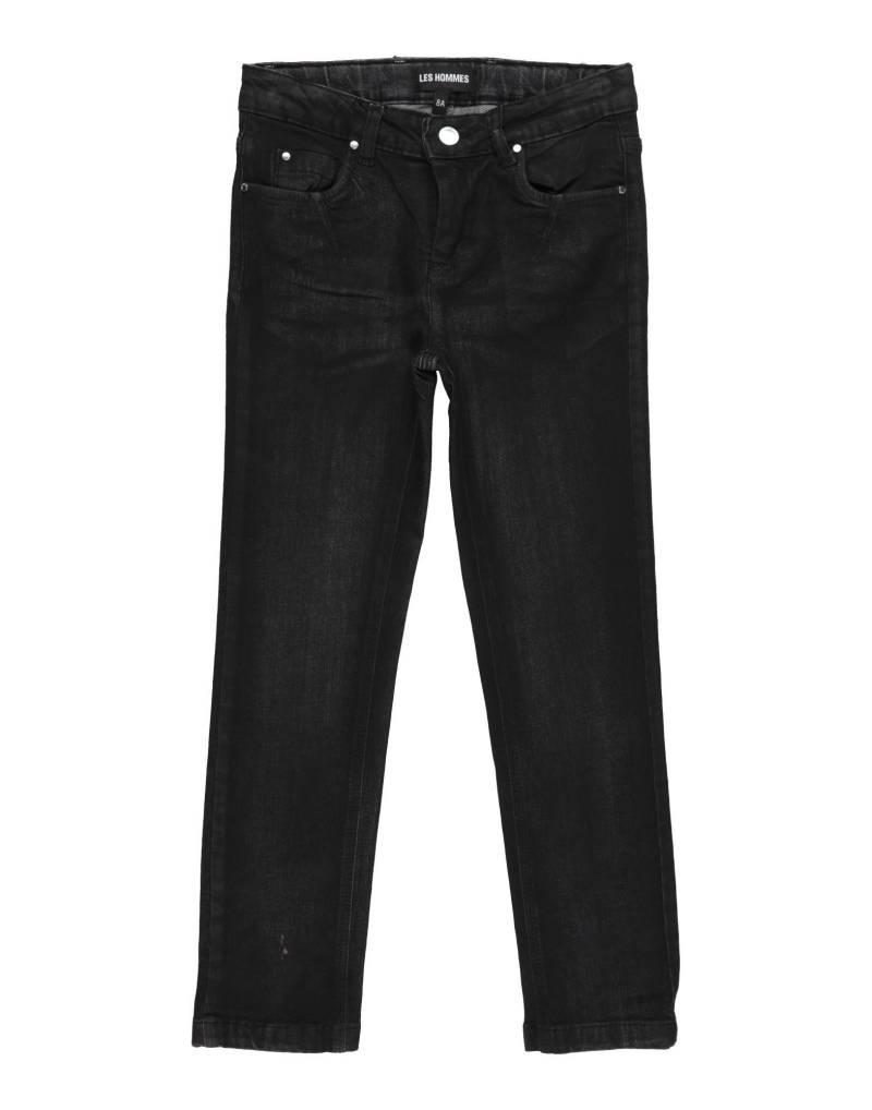 LES HOMMES Jeanshose Kinder Schwarz von LES HOMMES